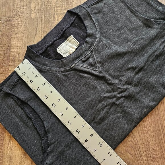 Current/Elliott The Sleeveless Stadium Distressed Muscle Top, 2, Black Shimmer - Picture 4 of 8